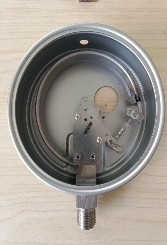 Stainless Steel Diaphragm Box Pressure Gauge (Y100, Y150) – Multiple Specifications & Thread Options