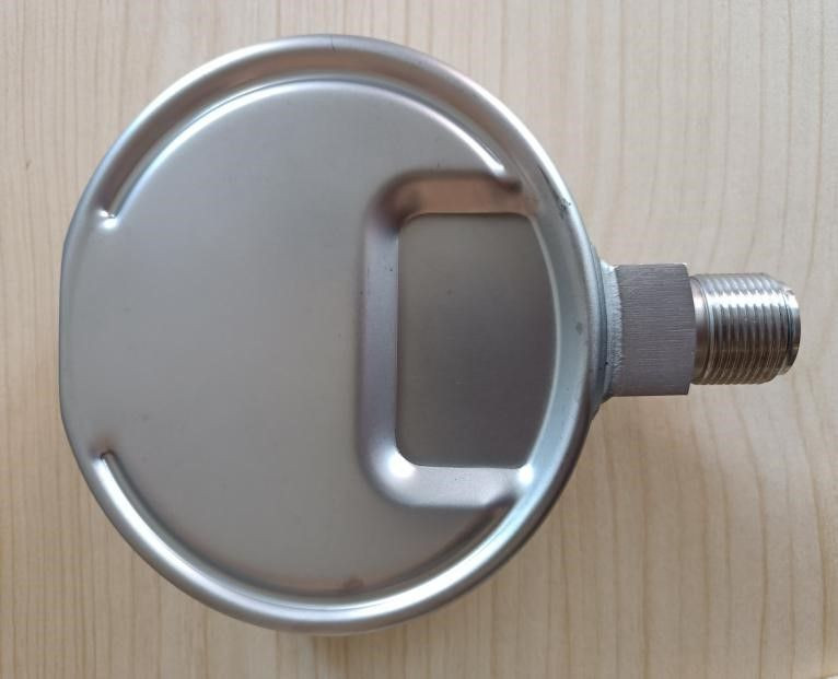 Oil-Filled Y100 Diaphragm Pressure Gauge | Stainless Steel, Custom Threads Available